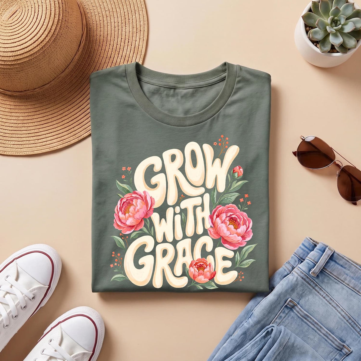 Grow W/ Grace T-Shirt