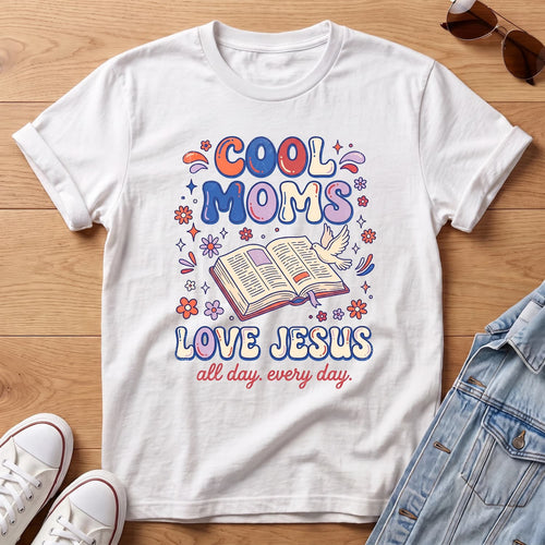 Cool Moms Retro T-Shirt