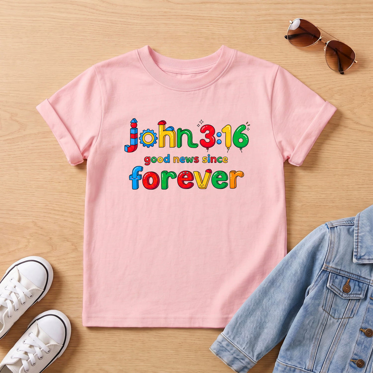 John 3:16 Kids T-Shirt