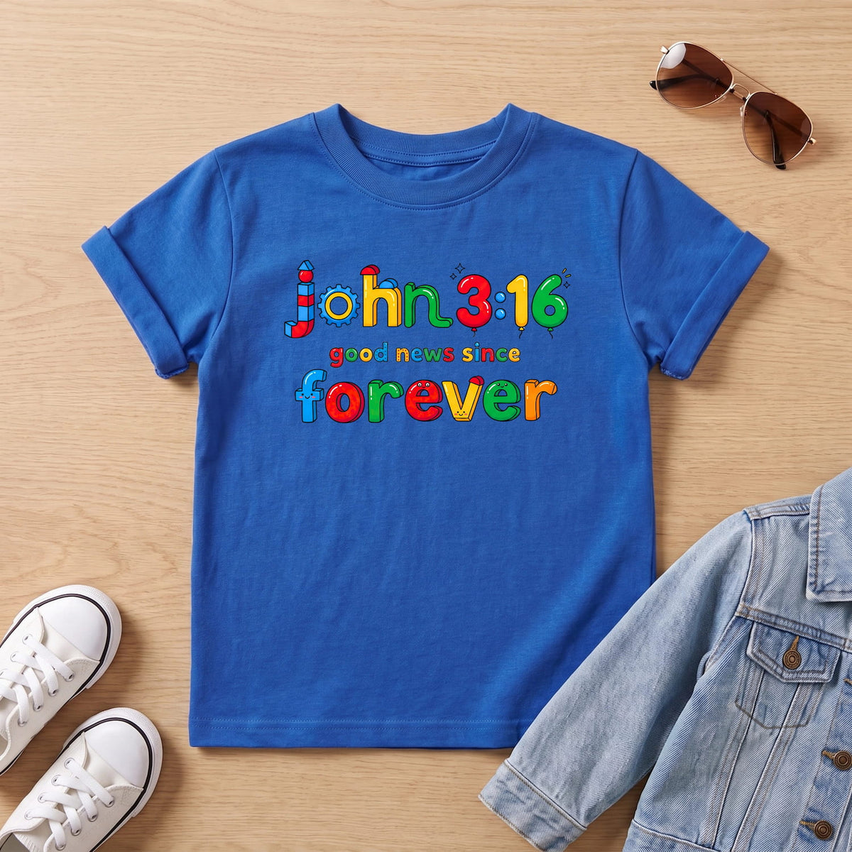 John 3:16 Kids T-Shirt