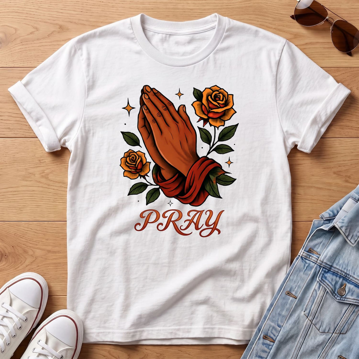Prayer Vintage T-Shirt