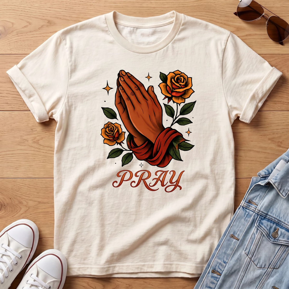 Prayer Vintage T-Shirt