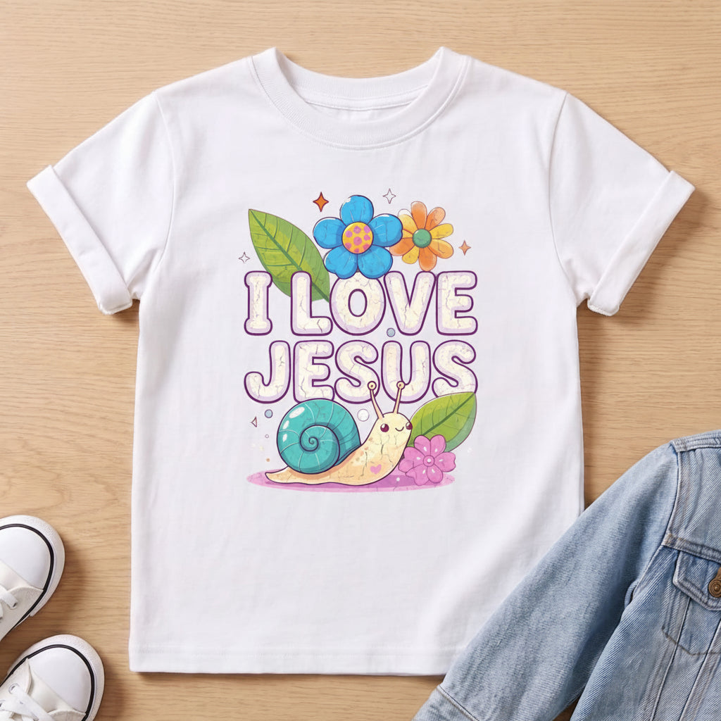 I Love Jesus Kids T-Shirt