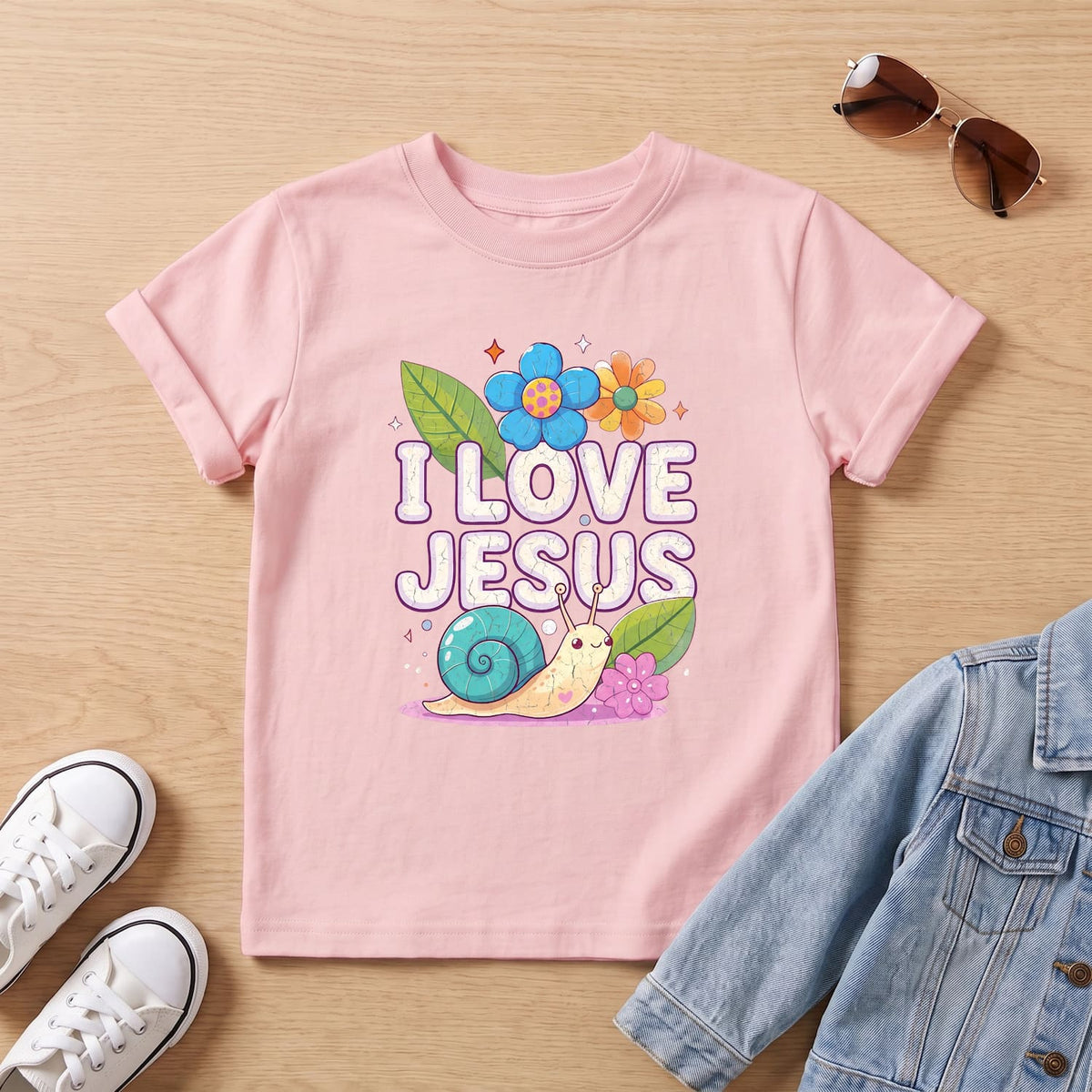 I Love Jesus Kids T-Shirt