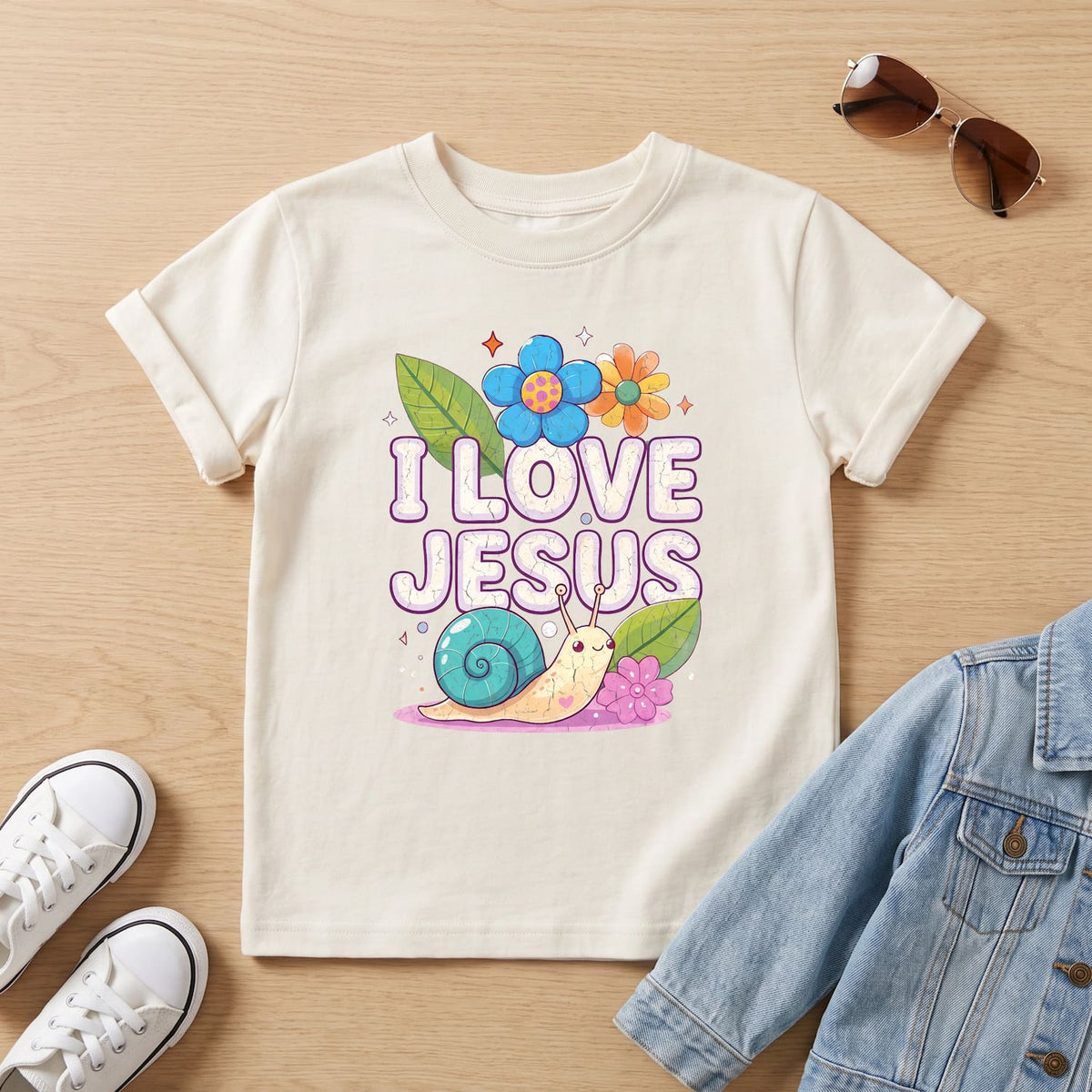 I Love Jesus Kids T-Shirt