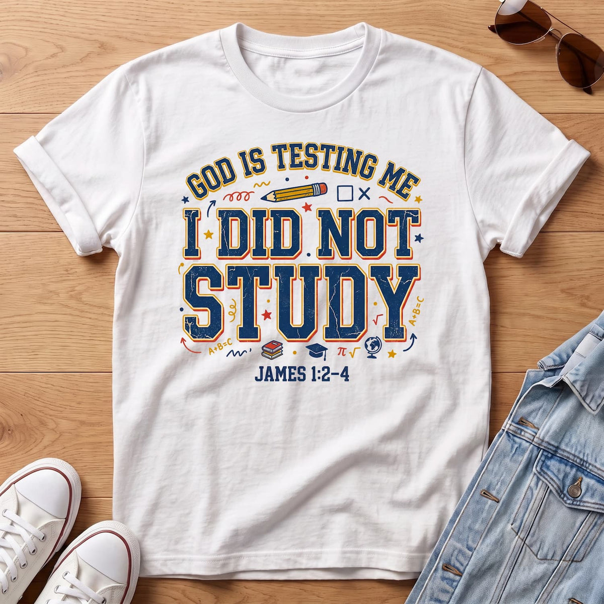 I Did Not Study T-Shirt