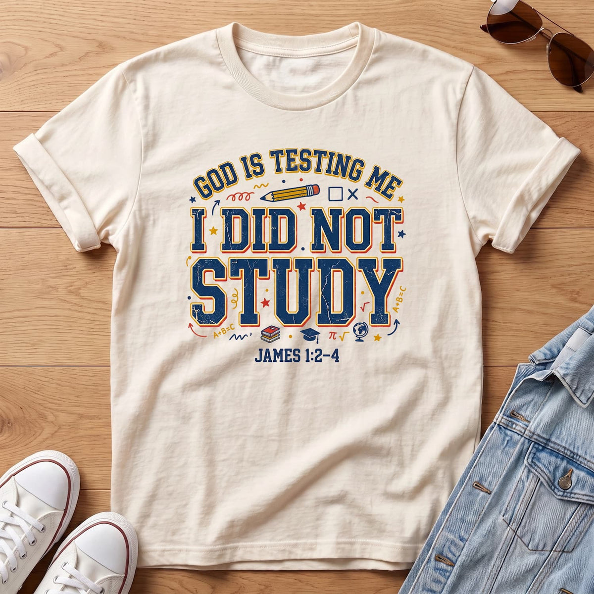 I Did Not Study T-Shirt