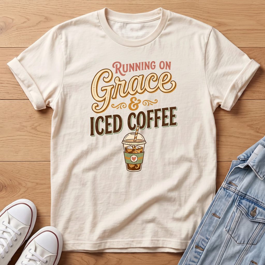 Jesus & Iced Coffee T-Shirt