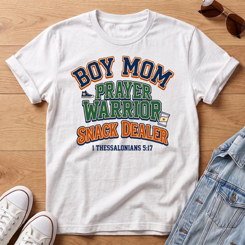 Boy Mom Warrior T-Shirt
