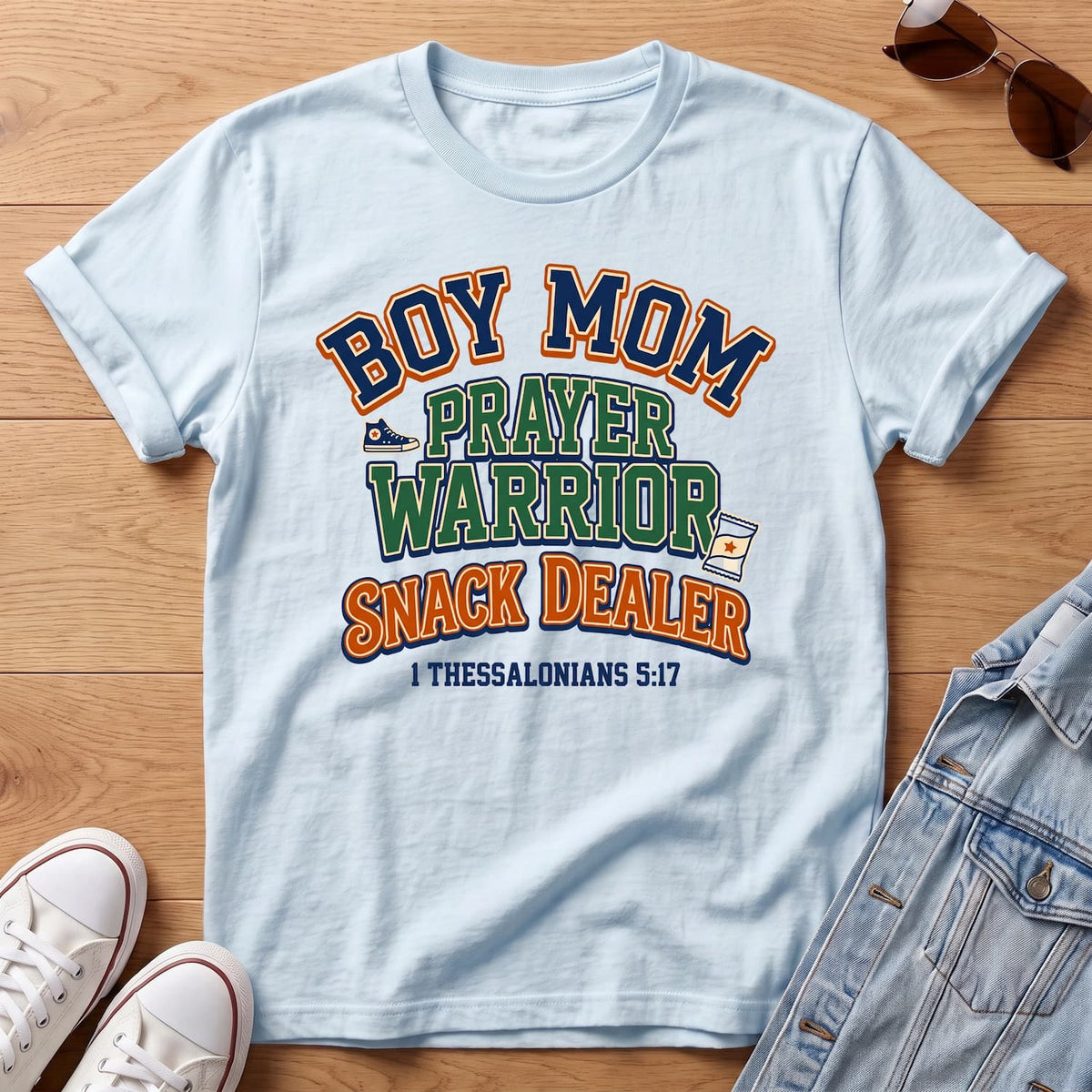 Boy Mom Warrior T-Shirt