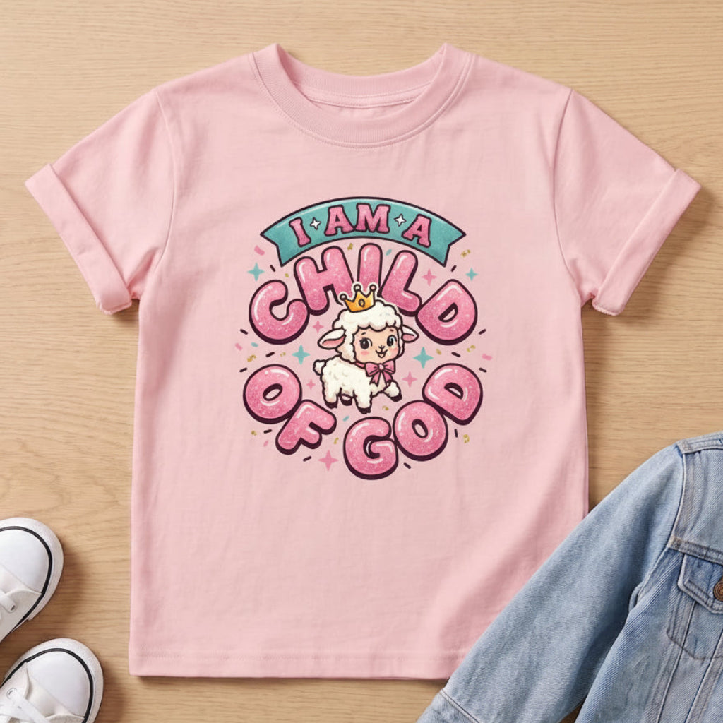 Child of God Lamb Kids T-Shirt