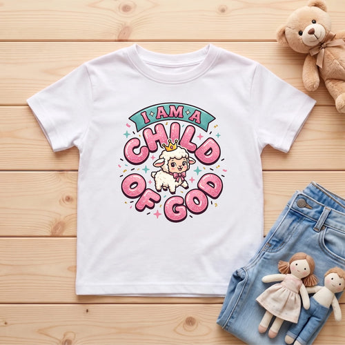 Child of God Lamb Kids T-Shirt