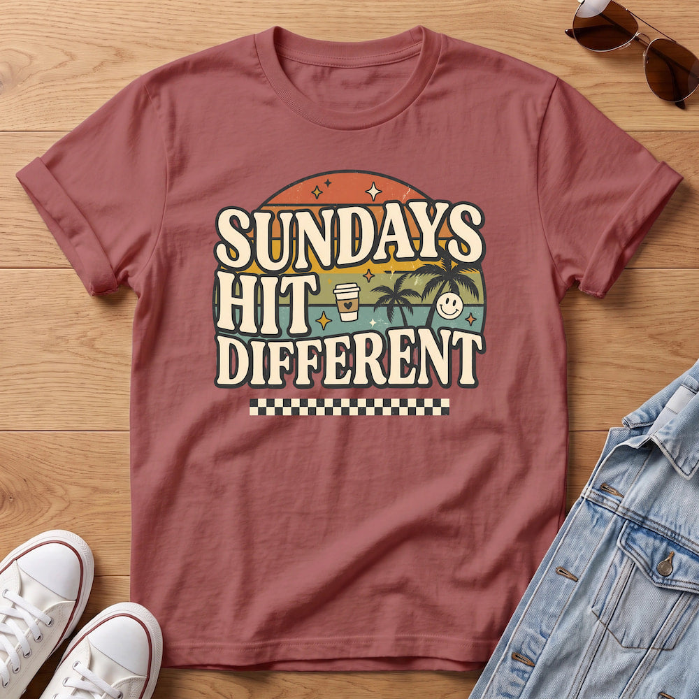 Sundays Hit Different T-Shirt