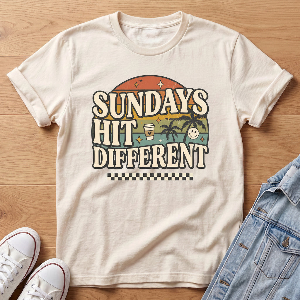 Sundays Hit Different T-Shirt