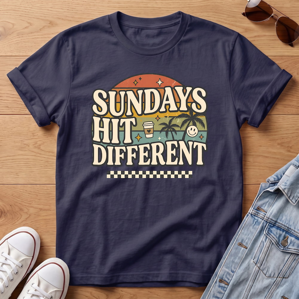 Sundays Hit Different T-Shirt