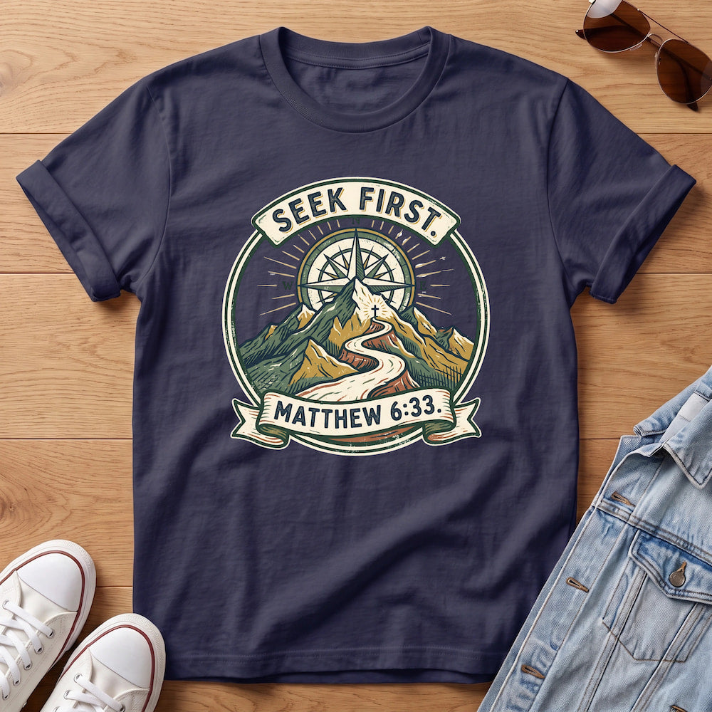 Seek First Compass T-Shirt