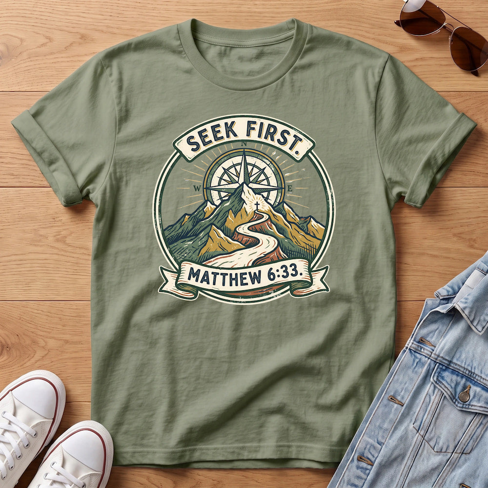 Seek First Compass T-Shirt