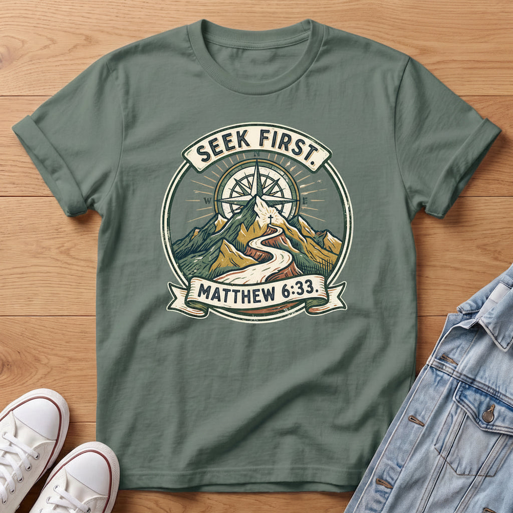 Seek First Compass T-Shirt