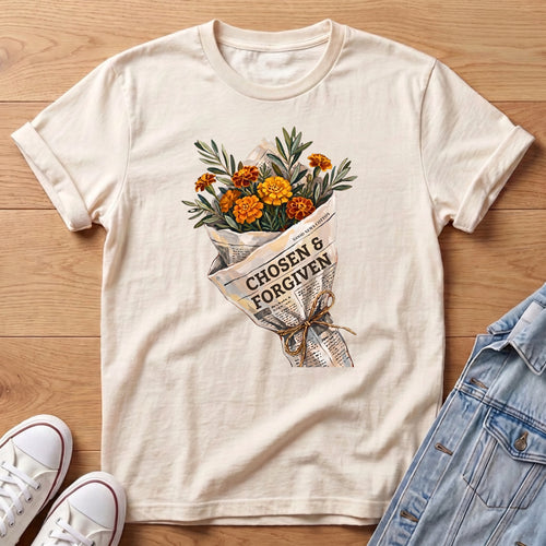Chosen Orange Bouq T-Shirt