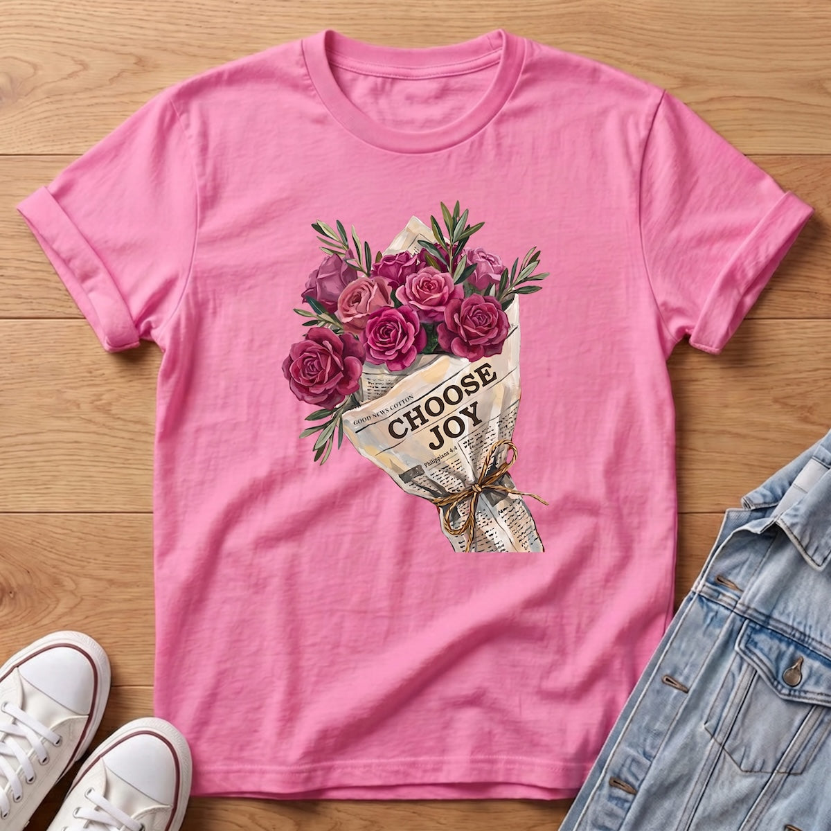 Joy Rose Bouq T-Shirt