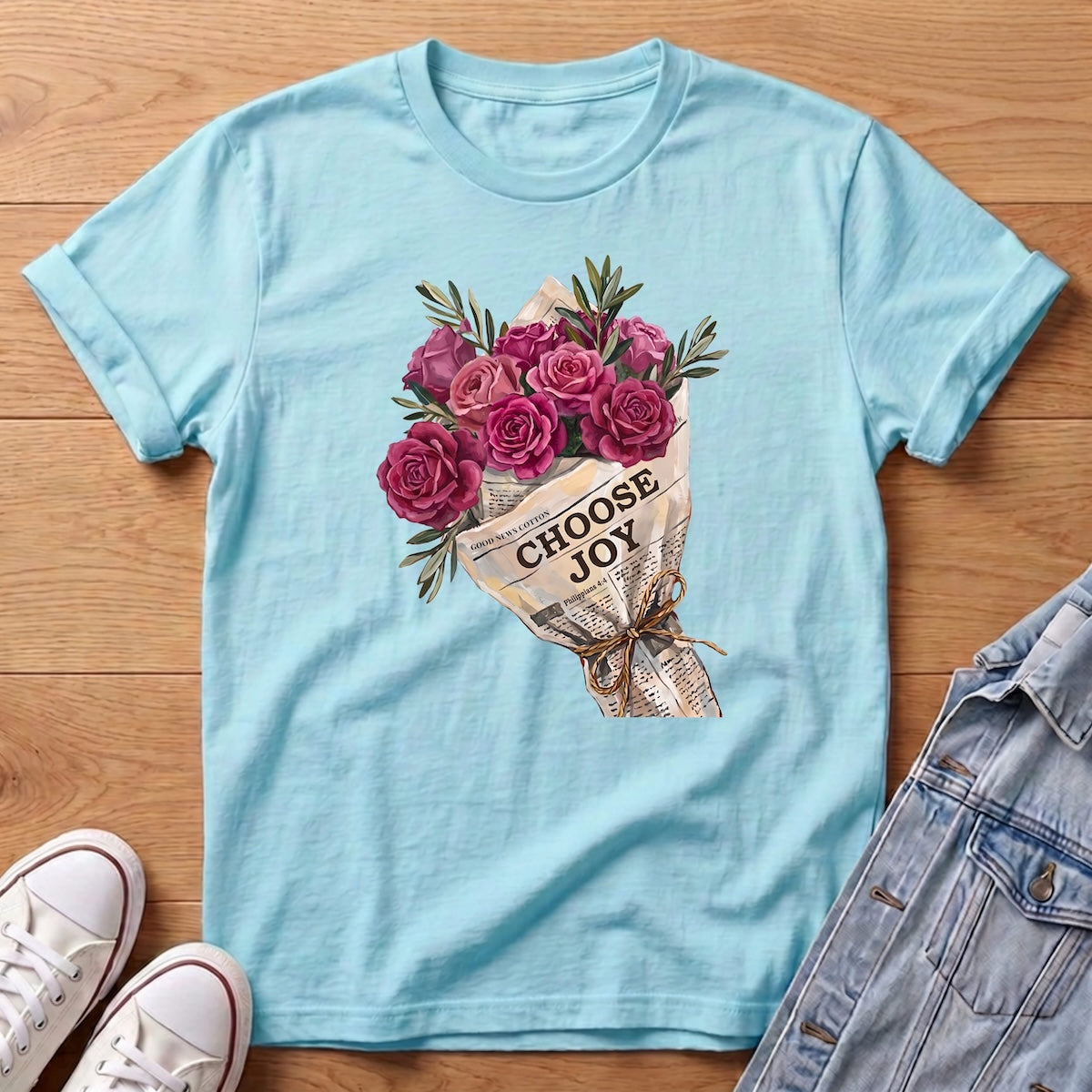 Joy Rose Bouq T-Shirt