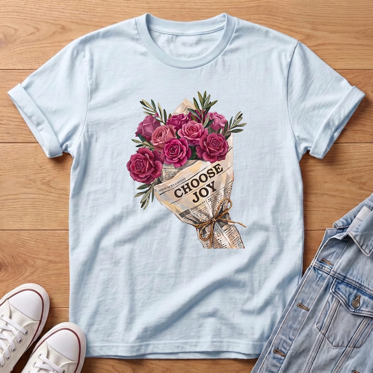 Joy Rose Bouq T-Shirt