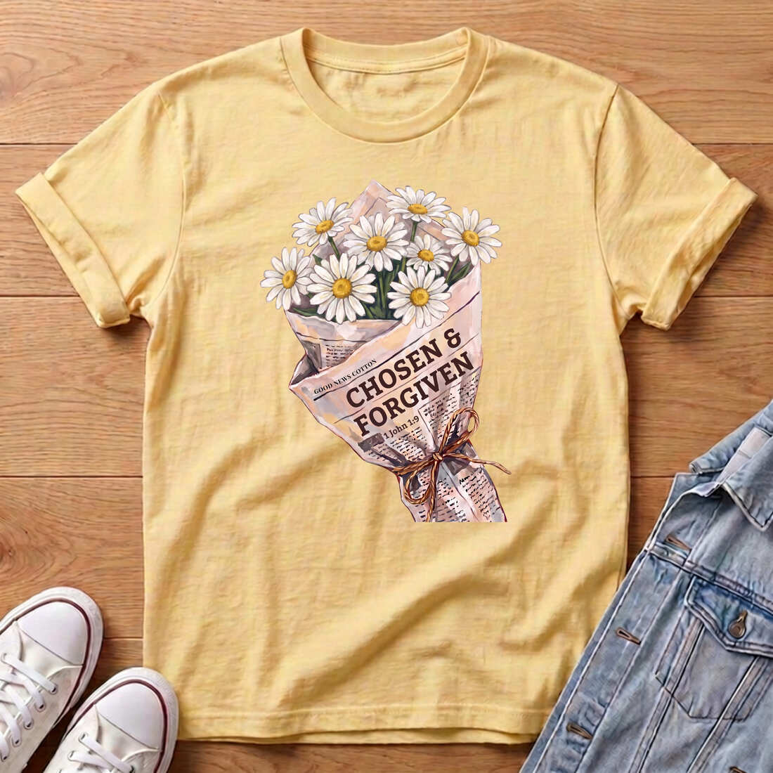 Forgiven Daisy Bouq T‑Shirt
