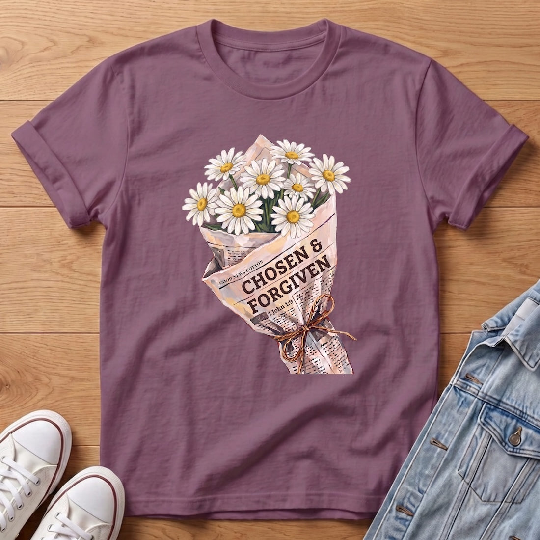 Forgiven Daisy Bouq T‑Shirt