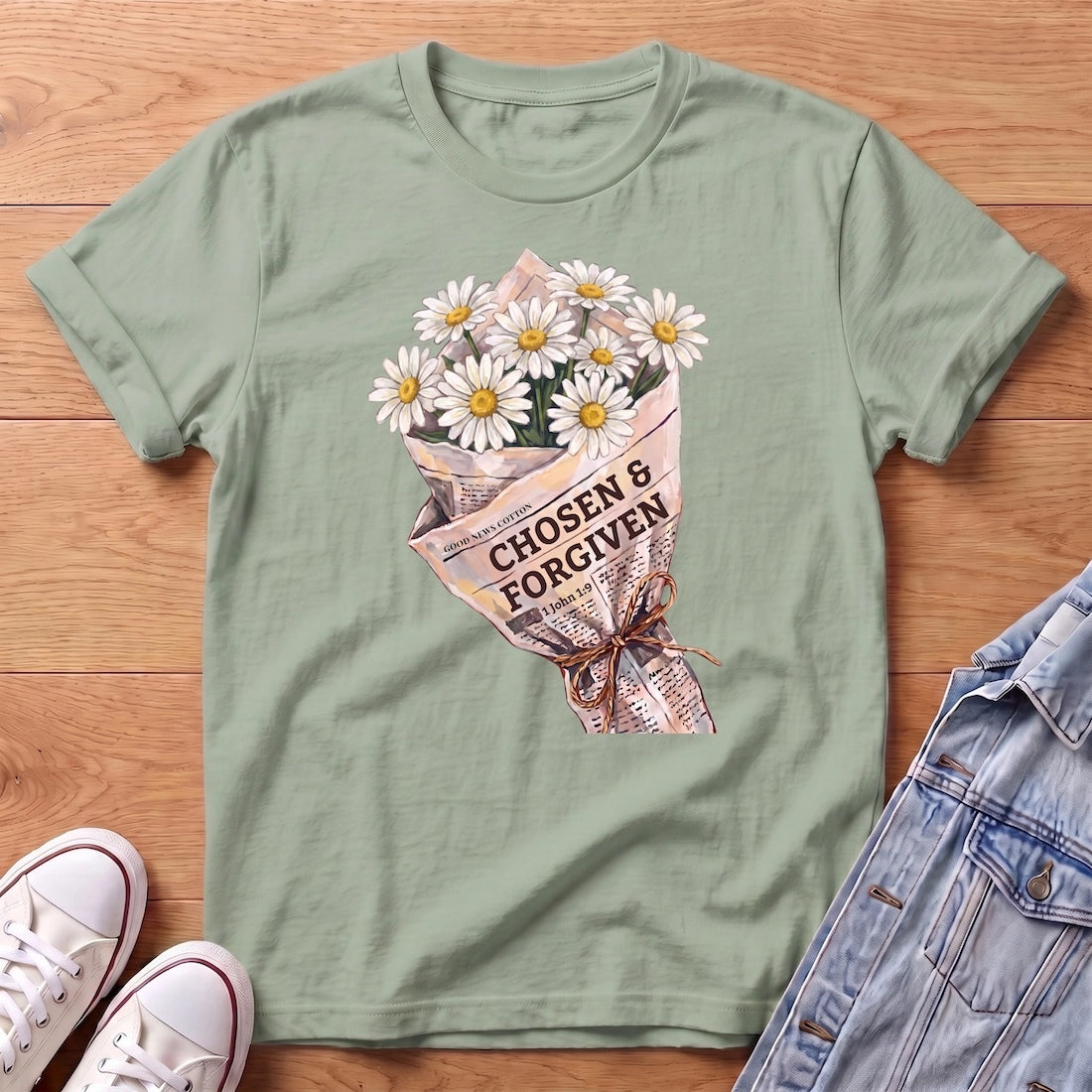 Forgiven Daisy Bouq T‑Shirt