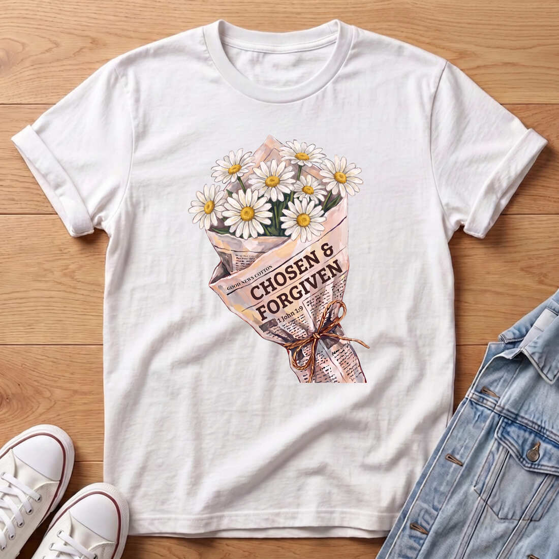 Forgiven Daisy Bouq T‑Shirt