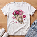 Jesus Saves Peony Bouq T-Shirt