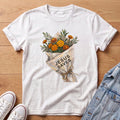 Jesus Saves Orange Bouq T-Shirt