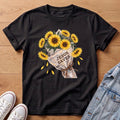 Jesus Saves Sunflower T-Shirt
