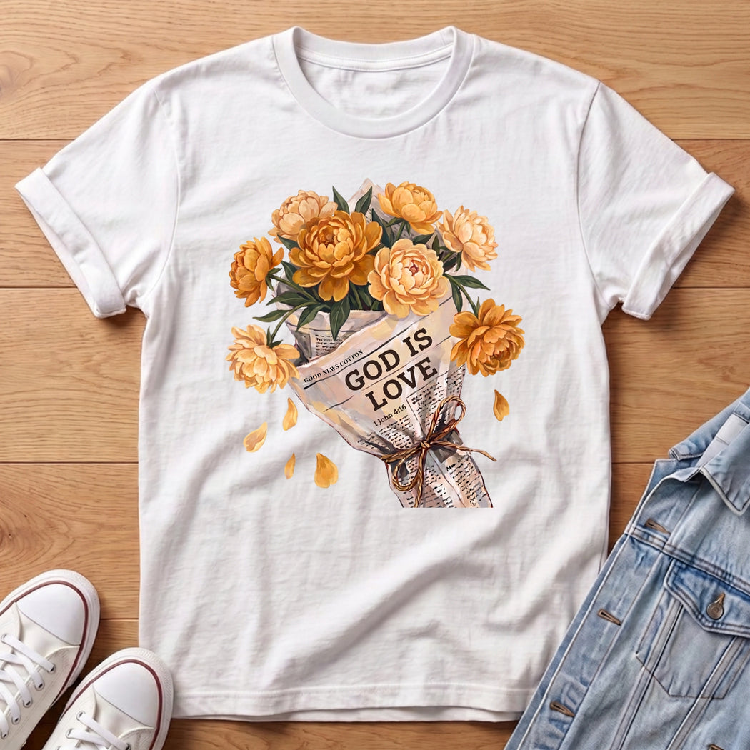 God Is Love Bouq T-Shirt