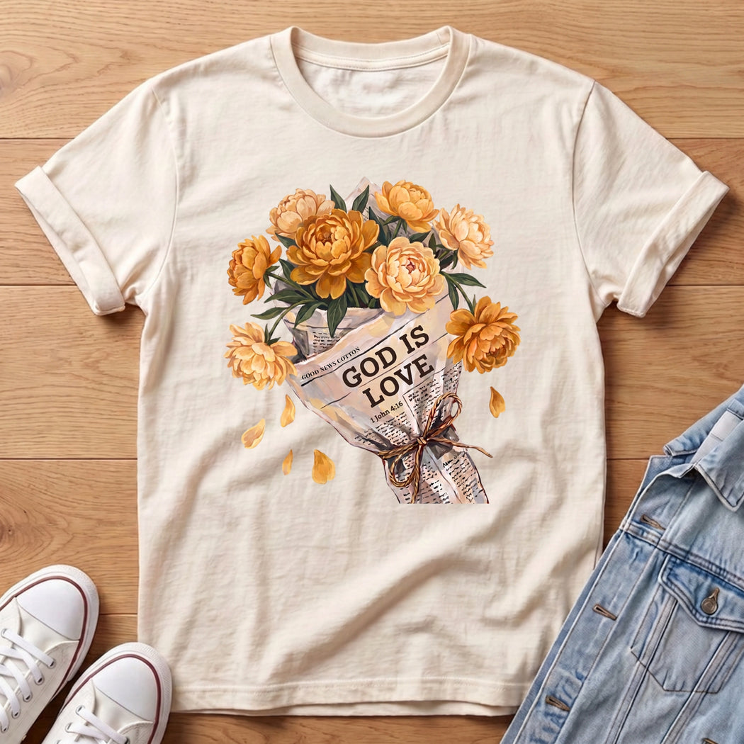 God Is Love Bouq T-Shirt
