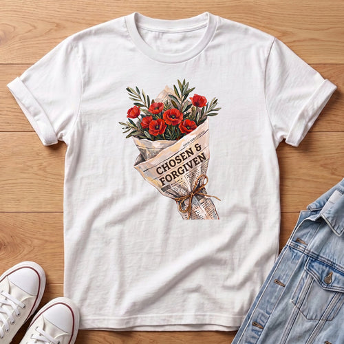 Chosen Poppy Bouq T-Shirt