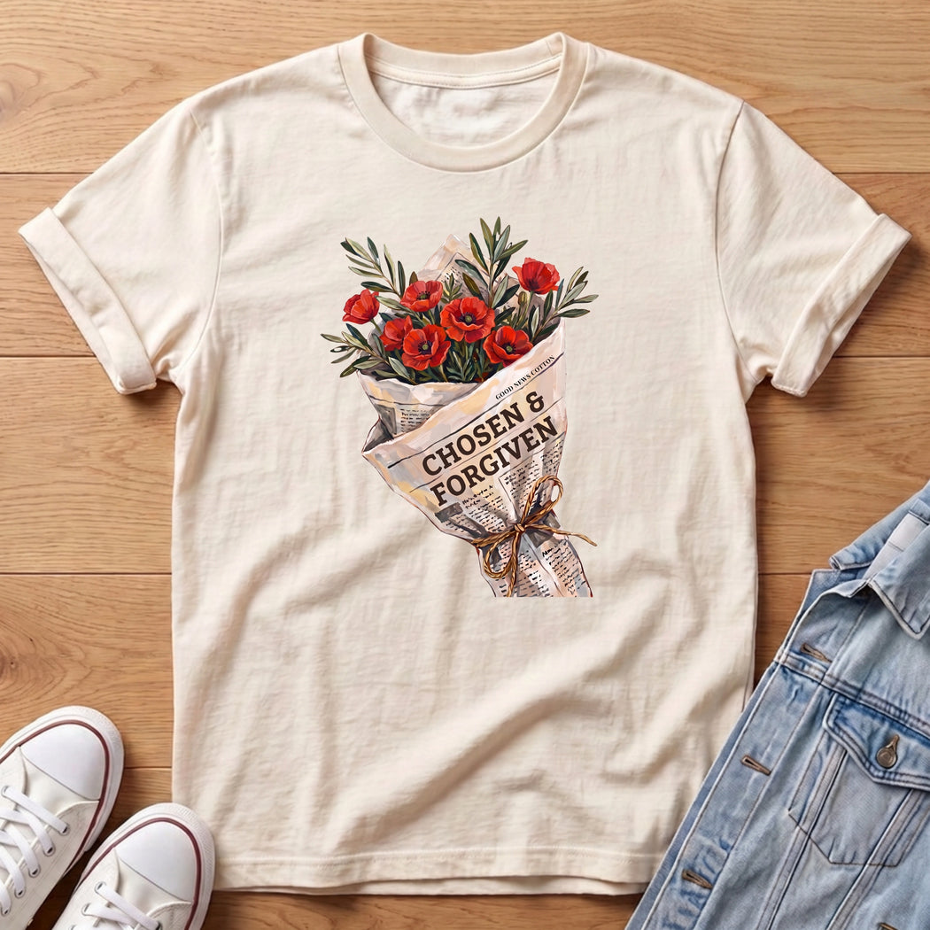 Chosen Poppy Bouq T-Shirt
