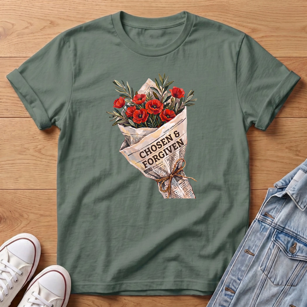 Chosen Poppy Bouq T-Shirt