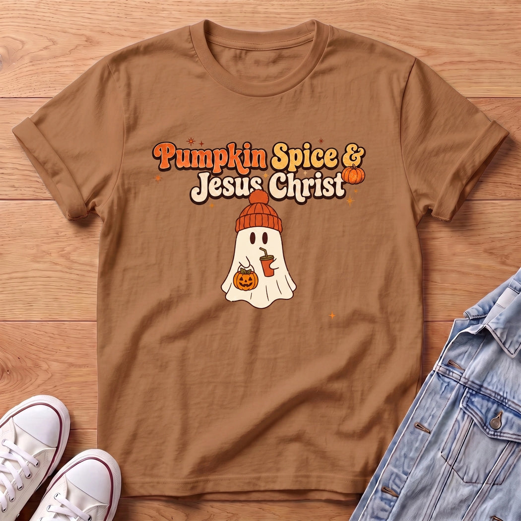 Pumpkin Spice & Jesus Christ T-Shirt