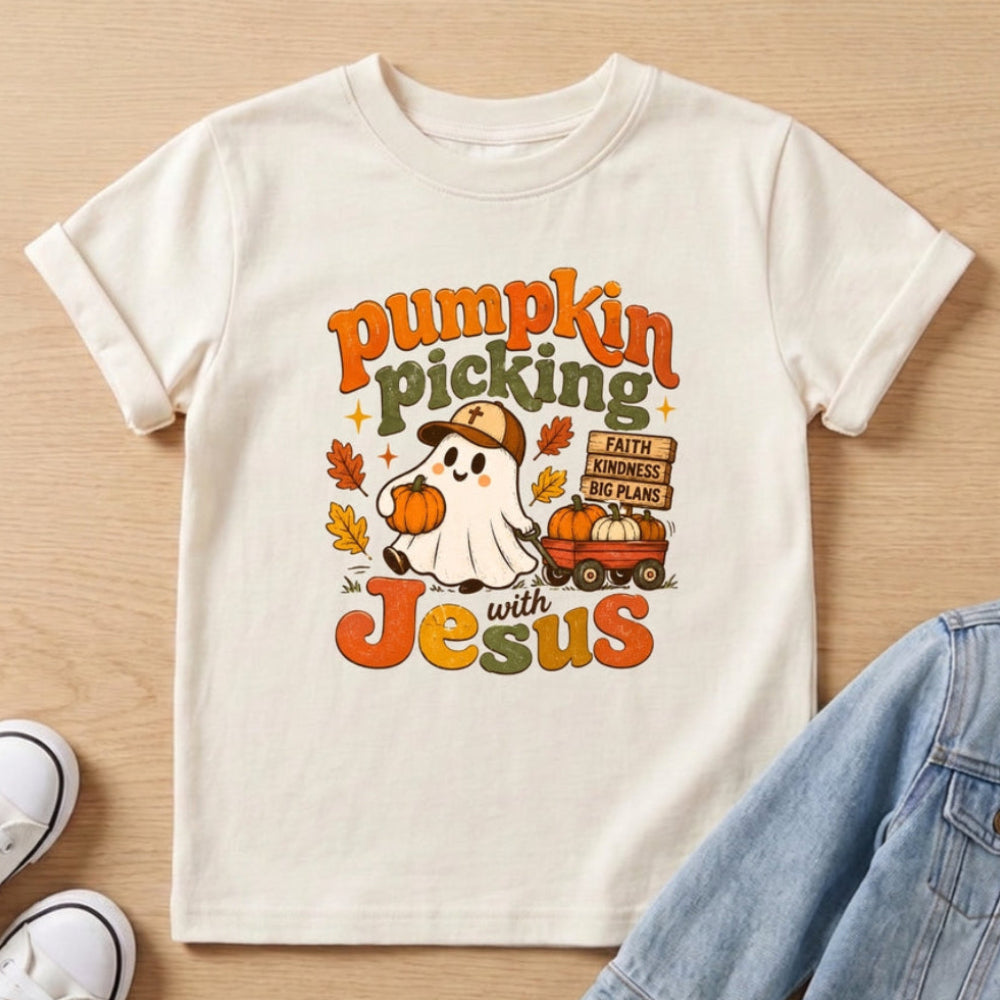 Pumpkin Fall Kids Tee