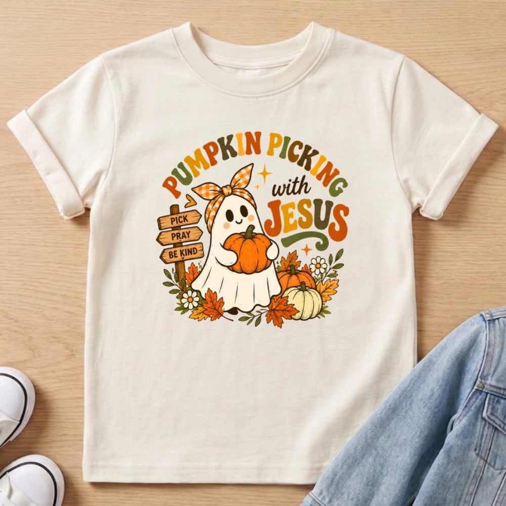 Fall Jesus Kids Tee